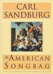 Cover of: The American Songbag by Carl Sandburg