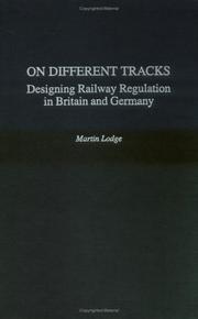 Cover of: On different tracks by Martin Lodge