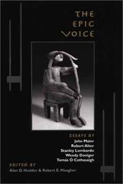 Cover of: The Epic voice