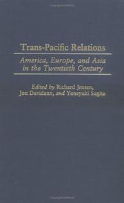 Cover of: Trans-Pacific Relations by 