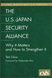 The U.S.-Japan Security Alliance by Ted Osius