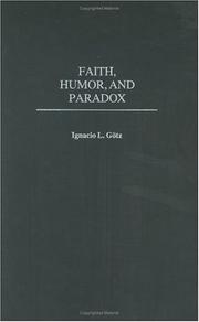 Cover of: Faith, Humor, and Paradox