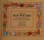 Cover of: A book of pot-pourri
