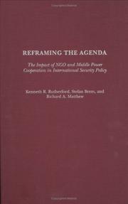 Cover of: Reframing the Agenda by 
