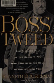 Cover of: Boss Tweed by Kenneth D. Ackerman