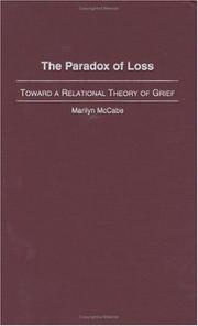 Cover of: The Paradox of Loss by Marilyn McCabe