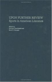 Cover of: Upon further review: sports in American literature