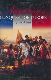 Cover of: Napoleon's Conquest of Europe: The War of the Third Coalition (Studies in Military History and International Affairs)