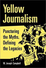 Cover of: Yellow Journalism by W. Joseph Campbell