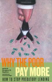 Cover of: Why the Poor Pay More by Gregory D. Squires