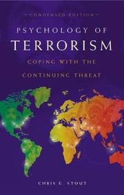 Cover of: Psychology of Terrorism, Condensed Edition by Chris E. Stout