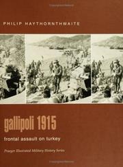 Cover of: Gallipoli 1915 by Haythornthwaite, Philip J.