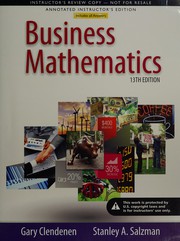 Cover of: Business Mathematics