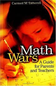 Cover of: Math Wars by Carmen M. Latterell