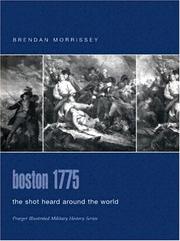 Cover of: Boston, 1775 by Brendan Morrissey