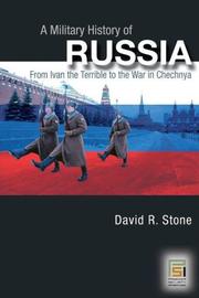 Cover of: A Military History of Russia: From Ivan the Terrible to the War in Chechnya