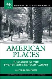 Cover of: American places | M. Perry Chapman