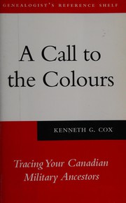 A call to the colours by Kenneth G. Cox