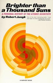 Cover of: Brighter than a Thousand Suns by Robert Jungk