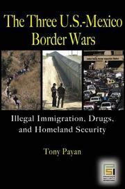 Cover of: The Three U.S.-Mexico Border Wars by Tony Payan