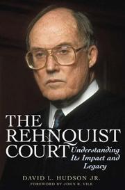 Cover of: The Rehnquist Court by David L. Hudson