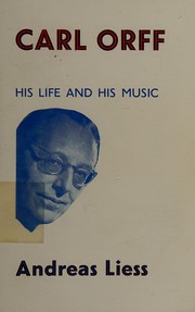 Cover of: Carl Orff by Andreas Liess