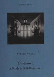 Cover of: Casanova: a study in self-portraiture