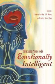 Cover of: Educating People to Be Emotionally Intelligent