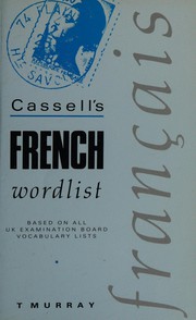 Cover of: Cassell's French wordlist by T. Murray