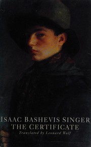 Cover of: The certificate