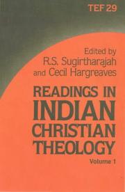 Cover of: Readings in Indian Christian theology