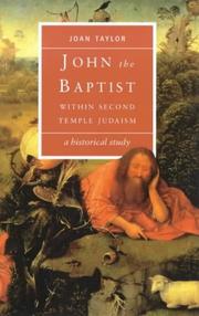 Cover of: John the Baptist by Joan Taylor
