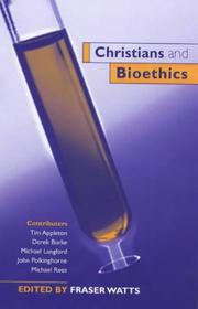 Cover of: Christians and bioethics