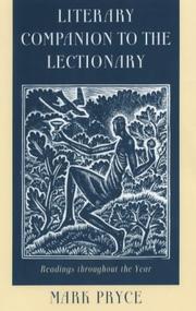 Cover of: Literary Companion to the Lectionary