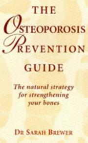 Cover of: The Osteoporosis Prevention Guide