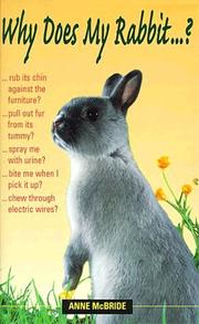 Cover of: Why Does My Rabbit . . . ? (Why Does My . . . ? series)