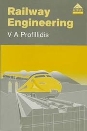Cover of: Railway engineering by V. A. Profillidis