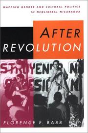 Cover of: After Revolution by Florence E. Babb