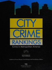Cover of: City Crime Rankings: Crime in Metropolitan America (City Crime Rankings)
