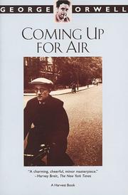 Cover of: Coming Up for Air (Harvest Book) by George Orwell