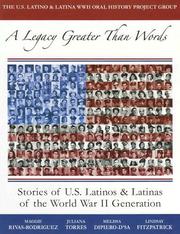 A legacy greater than words by Maggie Rivas-Rodriguez