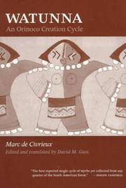 Cover of: Watunna: an Orinoco creation cycle