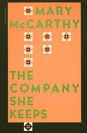 Cover of: The Company She Keeps by Mary McCarthy