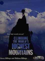 Cover of: Climbing the world's highest mountains.