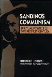 Cover of: Sandino's communism by Donald Clark Hodges