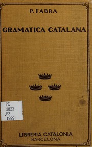 Cover of: Compendio de gramática catalana
