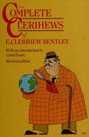 Cover of: The complete clerihews of E. Clerihew Bentley
