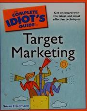 Cover of: The complete idiot's guide to target marketing by Susan A. Friedmann