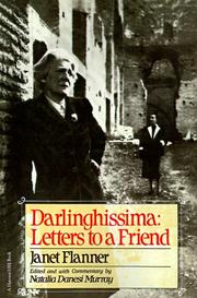 Darlinghissima by Janet Flanner