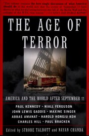 Cover of: The Age of Terror: America and the World After September 11